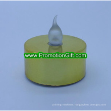 Battery Plated LED Flameless Tealight Candle